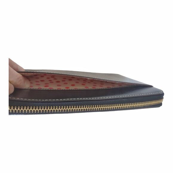 KATE SPADE Leather Wellesley Zip Around Travel Wallet for Passport & Documents - Picture 10 of 13